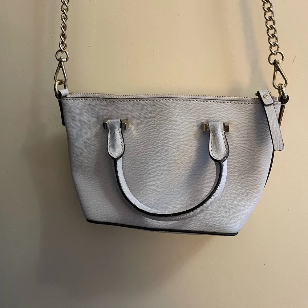 Kate Spade ice blue crossbody bag